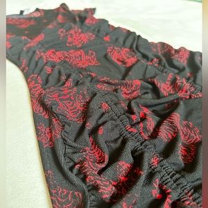 Divided form fitting dress